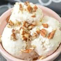 Keto Maple Pecan Ice Cream