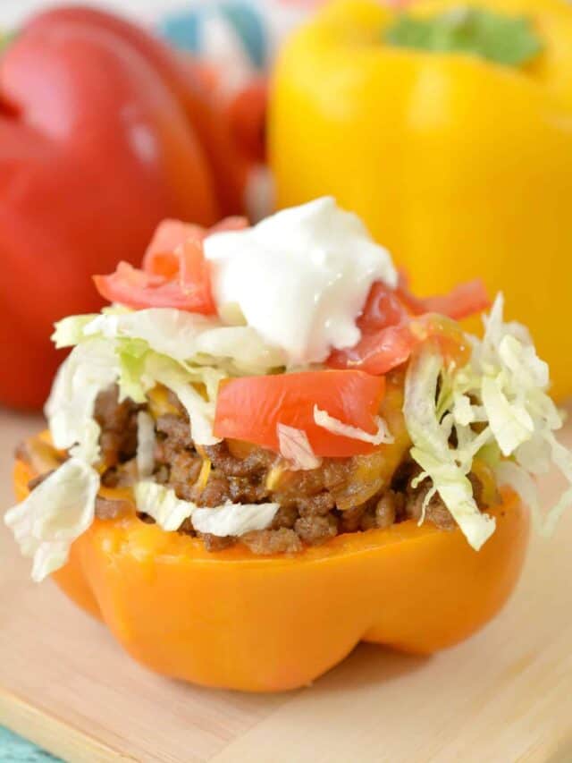 Keto Stuffed Peppers Recipe Everyday Ketogenic