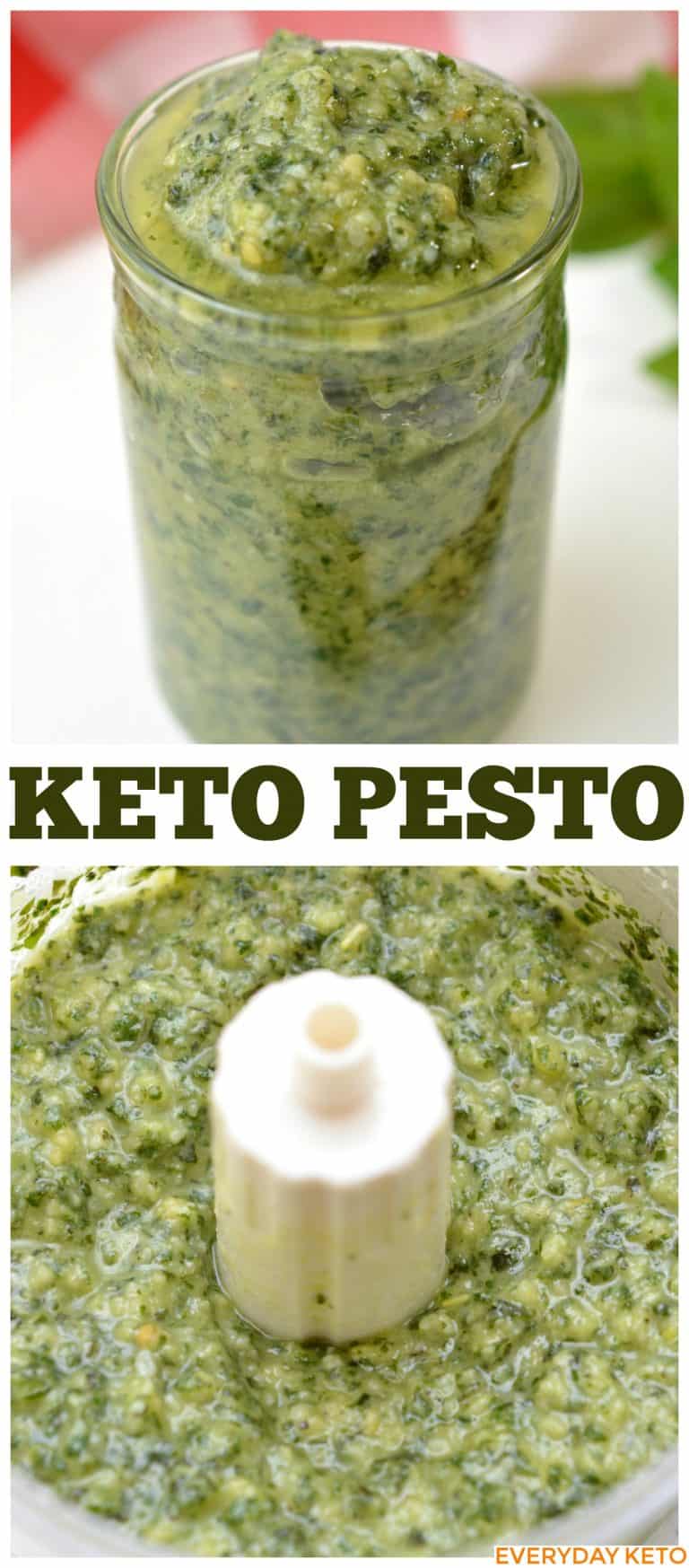 Homemade Keto Pesto Recipe