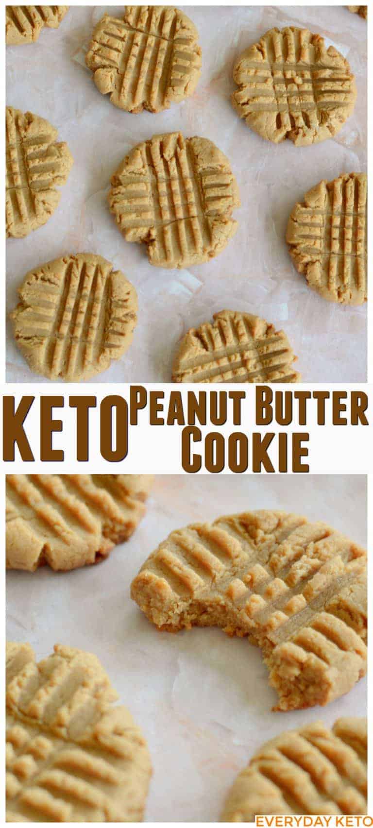 Easy Keto Peanut Butter Cookie Recipe Everyday Ketogenic