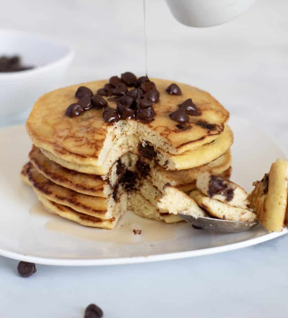 Chocolate Chip Keto Pancake Recipe Everyday Ketogenic