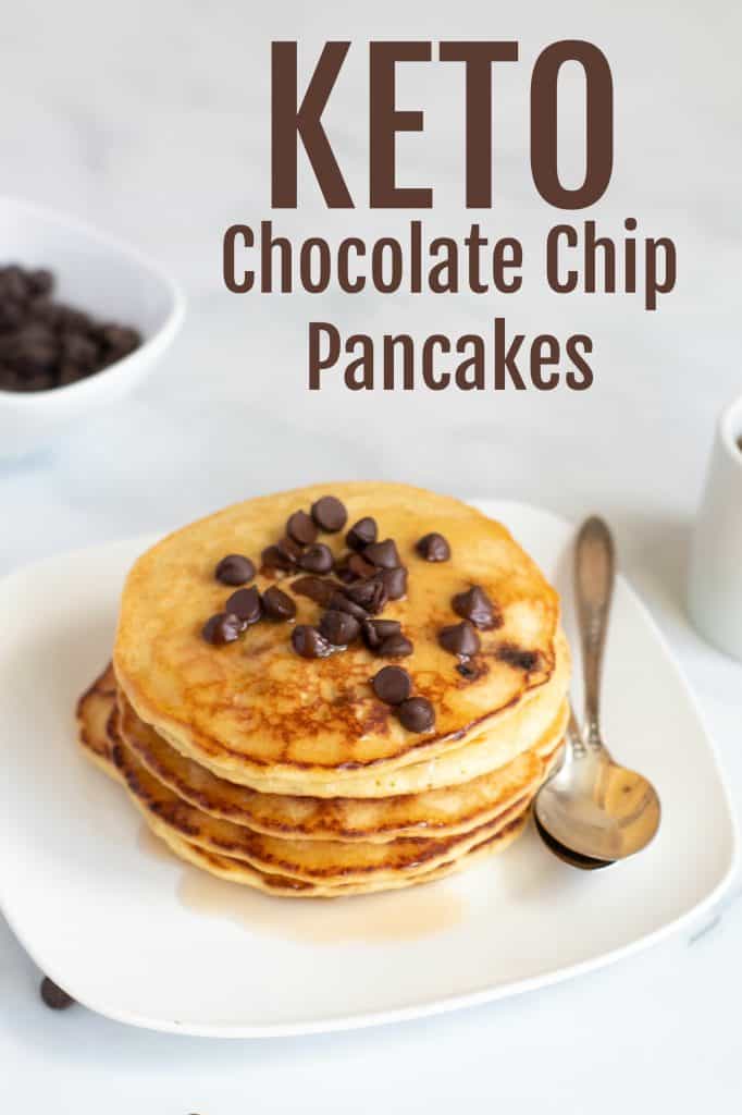 Chocolate Chip Keto Pancake Recipe Everyday Ketogenic