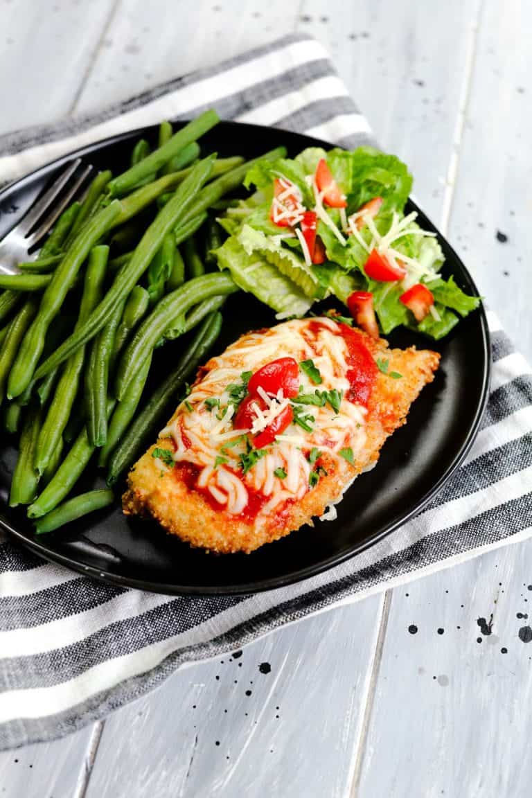 Keto Parmesan Crusted Chicken Everyday Ketogenic