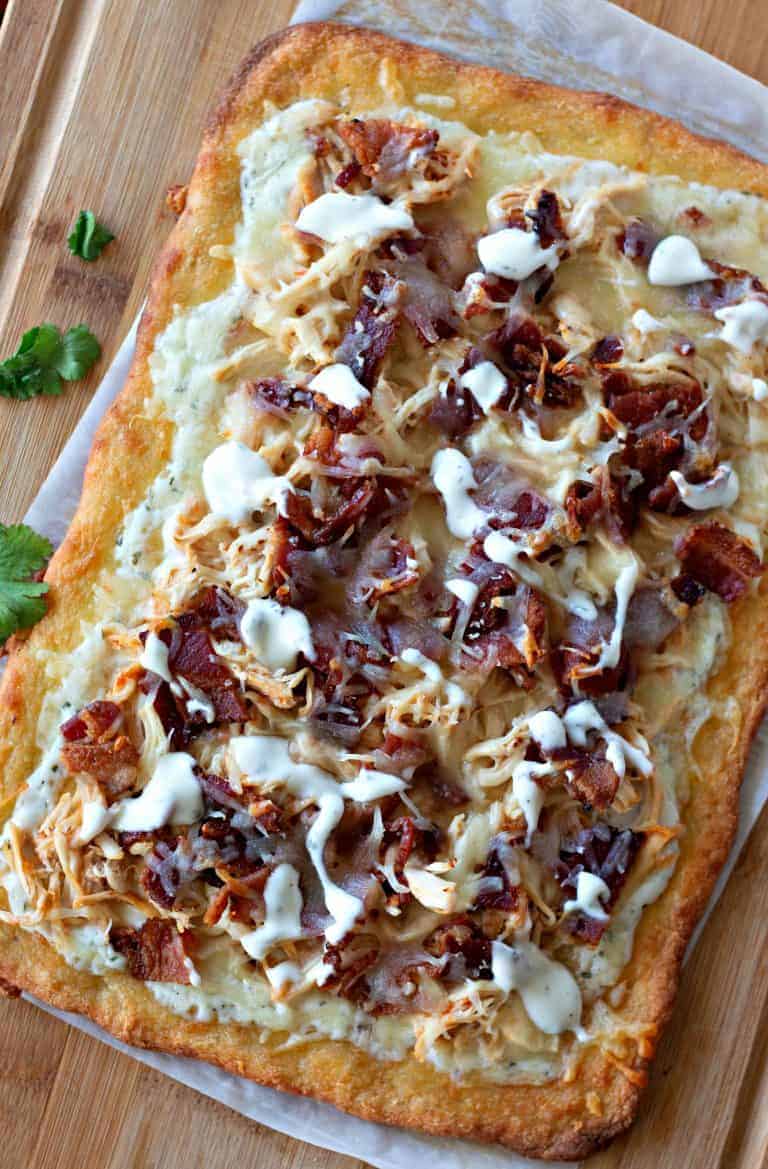 Can you eat pizza on a keto diet? Bacon Ranch Pizza Recipe