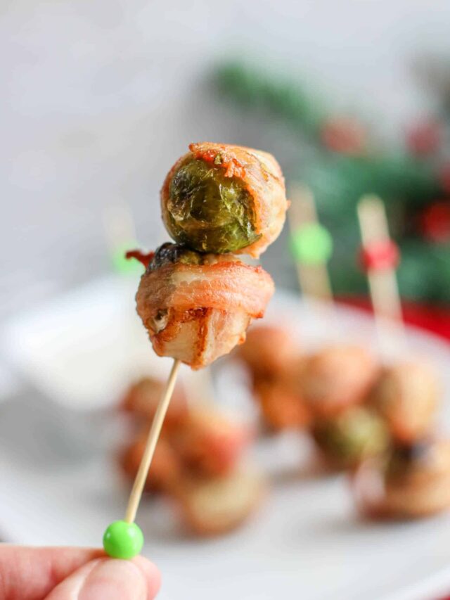 Air-Fryer-Bacon-Wrapped-Brussel-Sprouts-low-carb