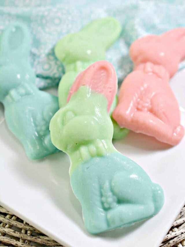 Close up of easter chocolate