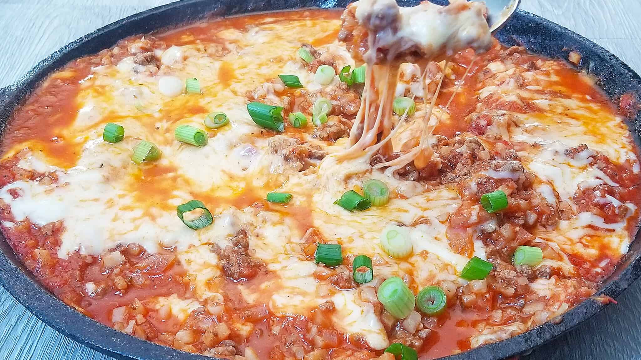 Italian Keto Ground Beef Skillet ﻿ Everyday Ketogenic