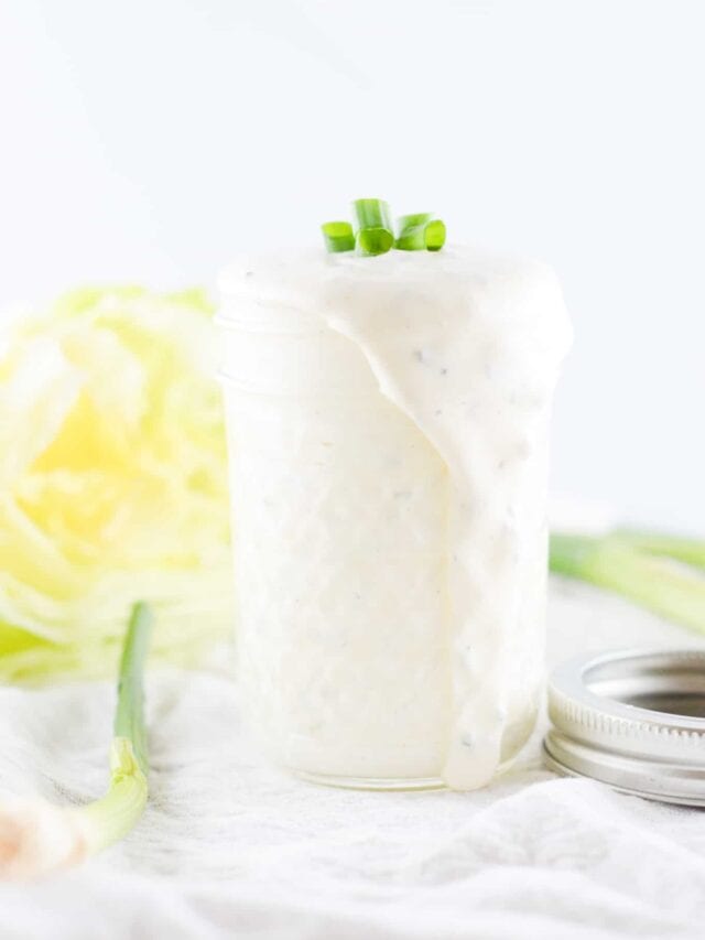 Quick and Easy Keto Ranch Dressing Story Everyday Ketogenic