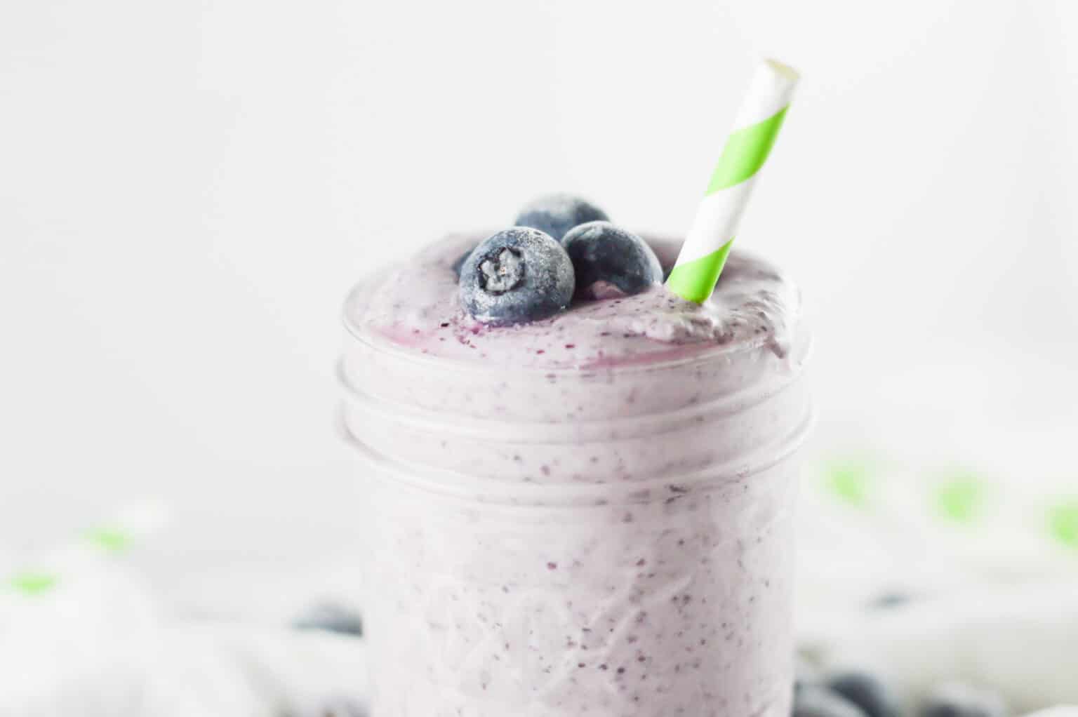 Best Rich And Creamy Keto Blueberry Milkshake Everyday Ketogenic