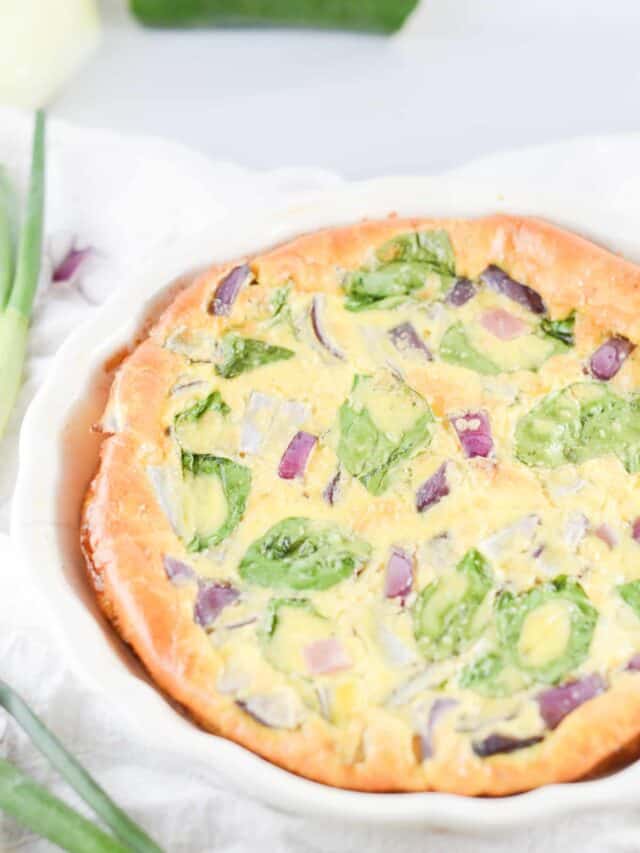Keto Breakfast Ideas Low Carb Quiche Recipe Everyday Ketogenic