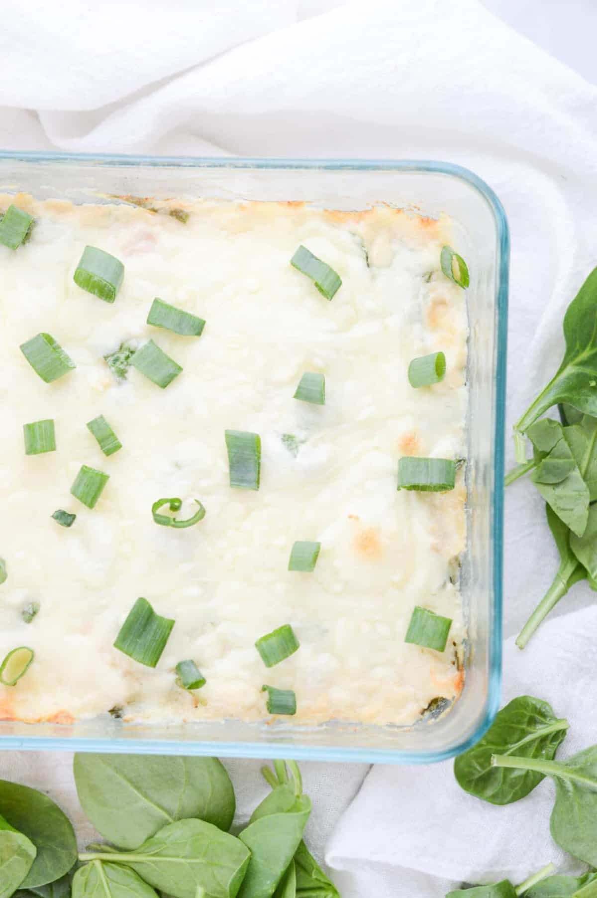 Keto spinach dip recipe: Low Carb Recipe with Chicken
