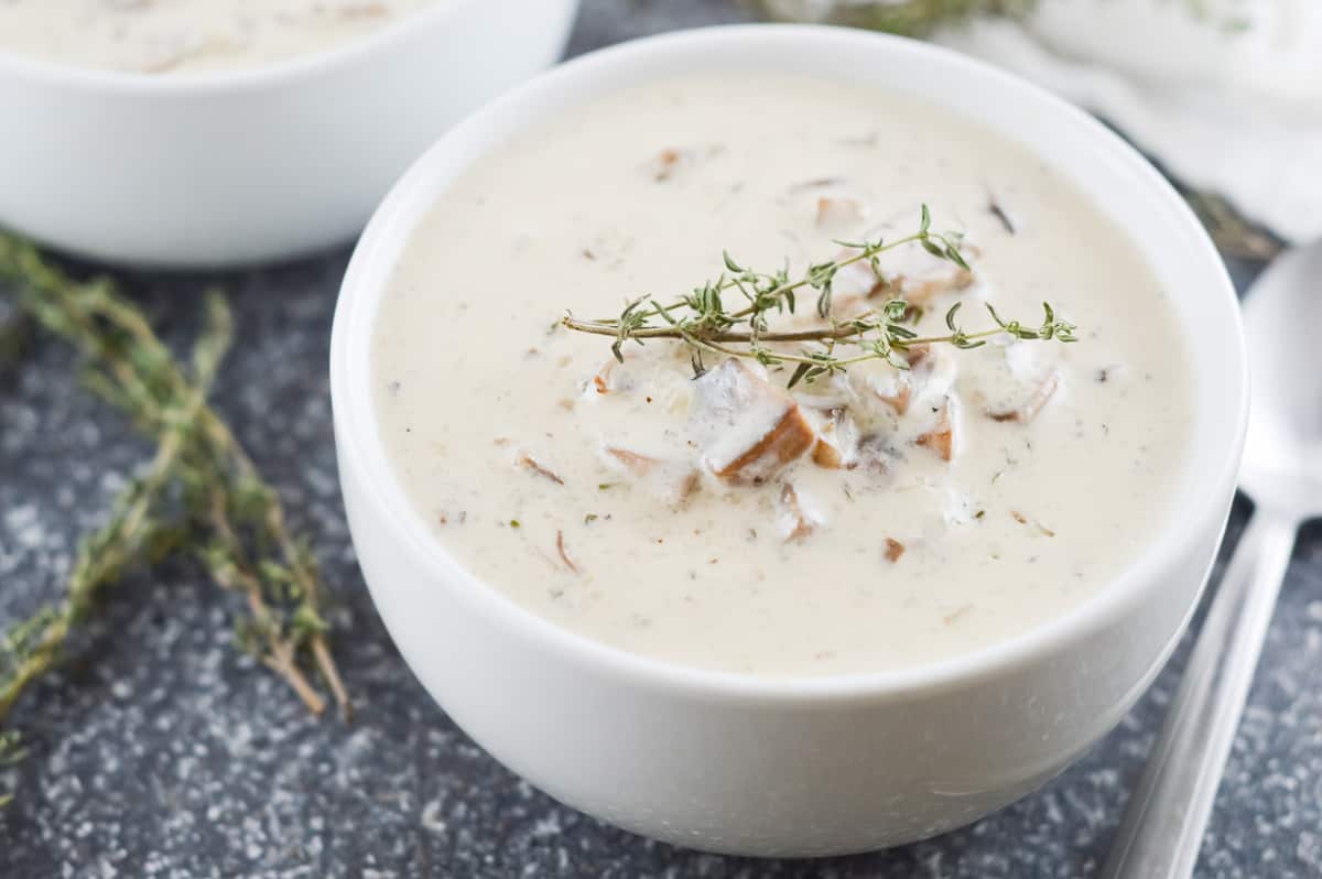 Easy Keto Cream of Mushroom Soup Recipe - Everyday Ketogenic