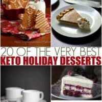 Keto Holiday Desserts: A plate of food with a slice of cake on a table, with Chocolate and Sugar