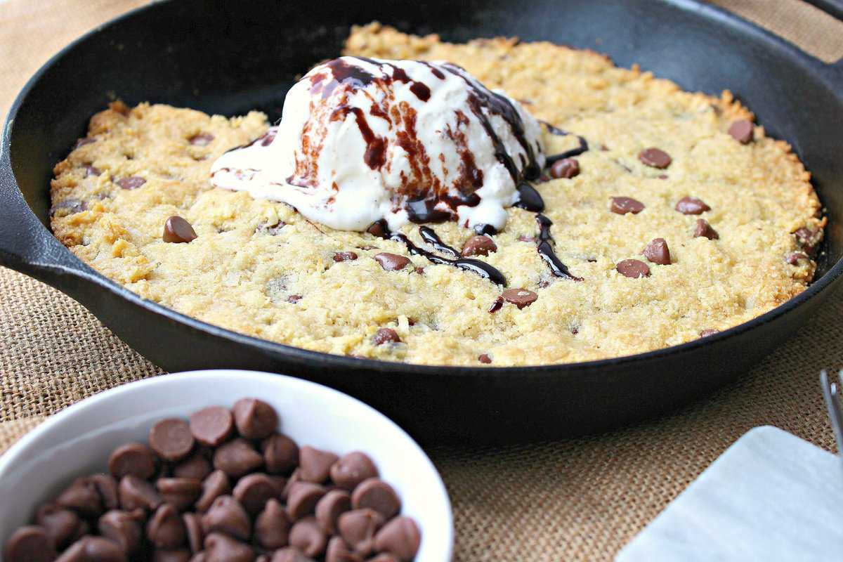 Keto Skillet Cookie Everyday Ketogenic