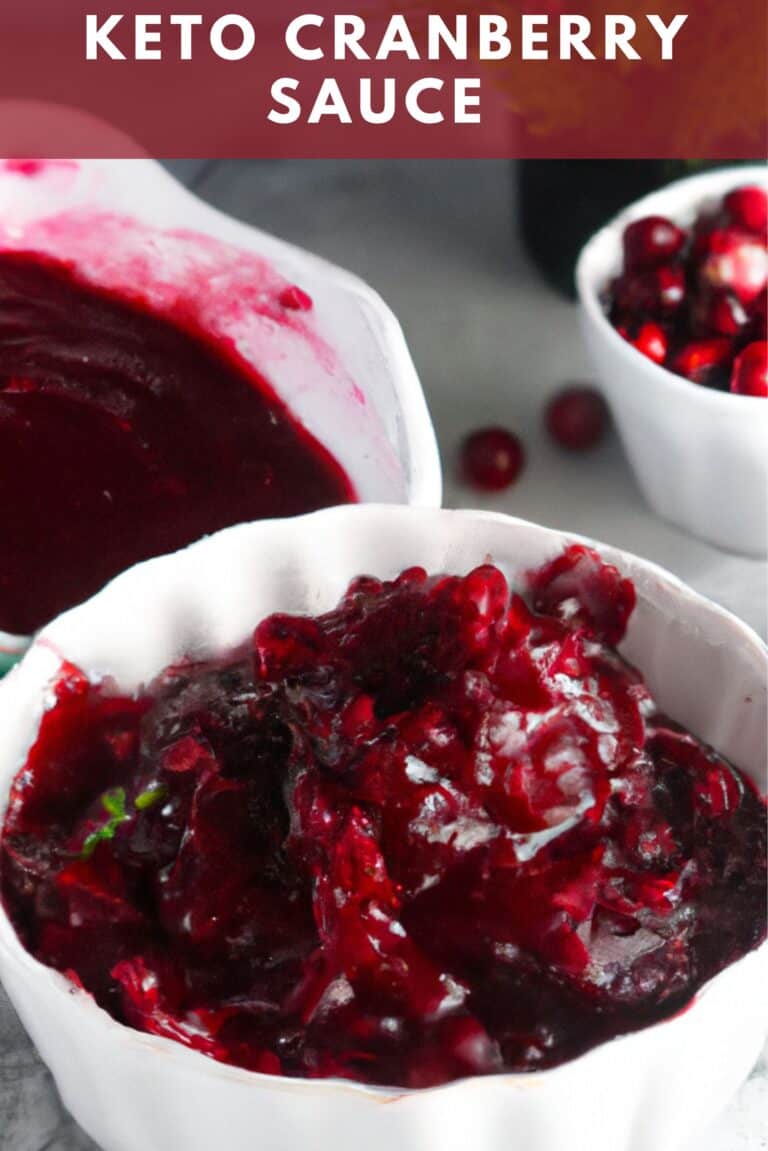 Keto Cranberry Sauce Everyday Ketogenic