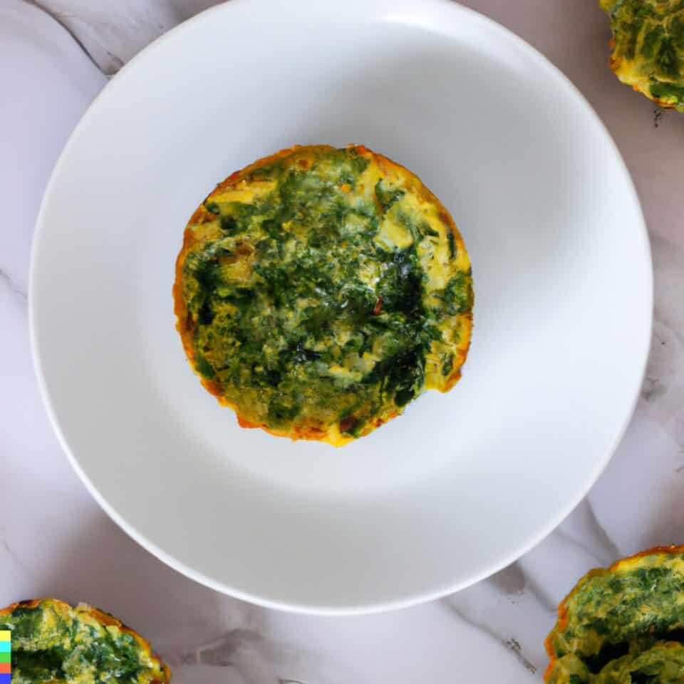 Keto Spinach and Egg Muffin Everyday Ketogenic