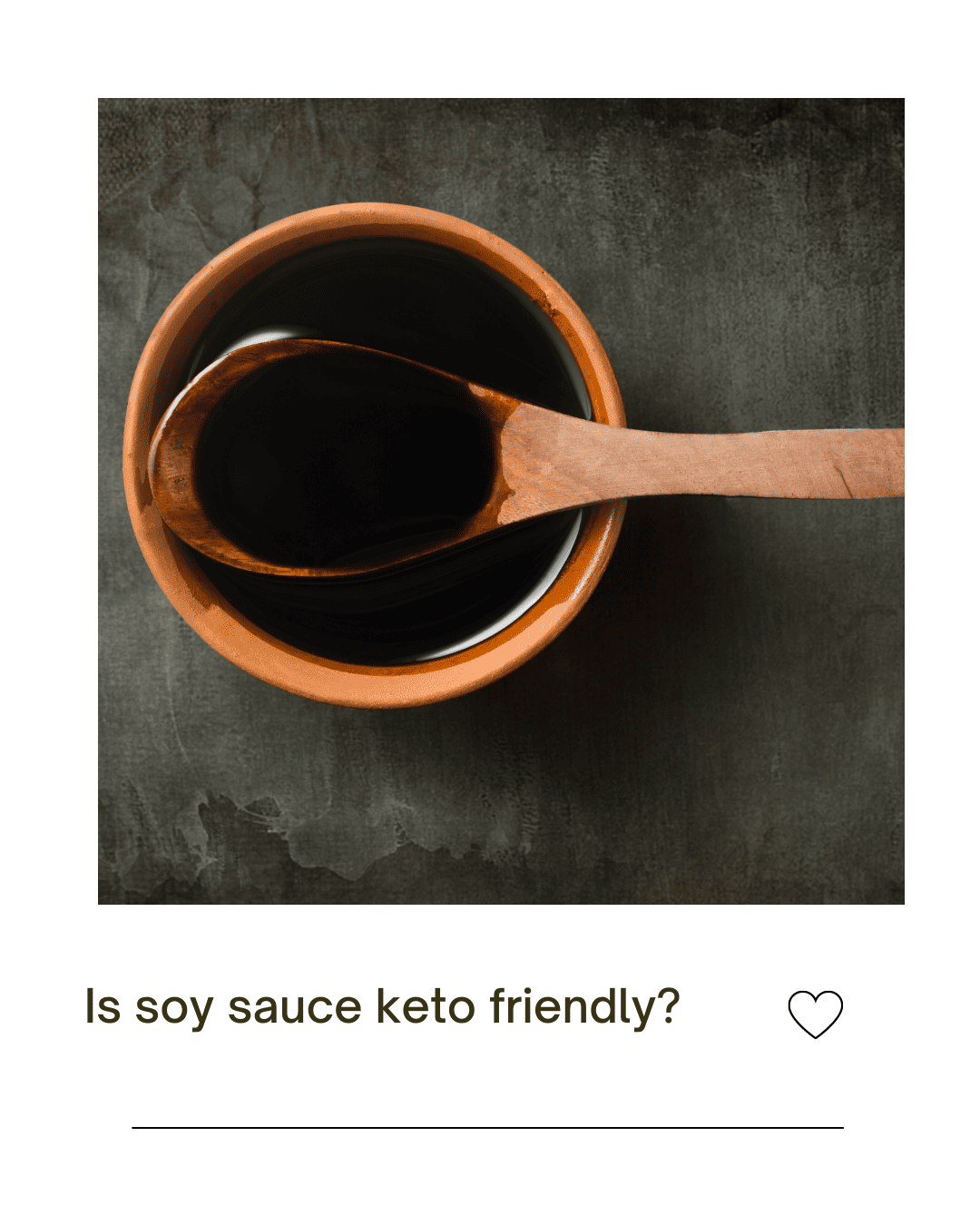 Is soy sauce keto friendly Best ketofriendly substitutes