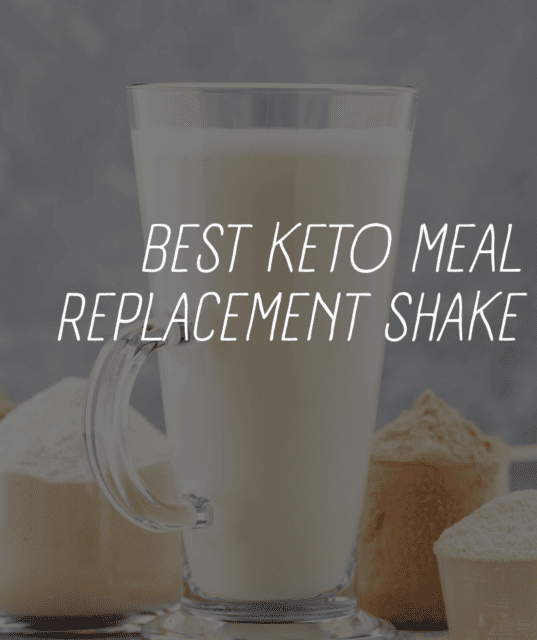 best keto meal replacement shake for lowcarb diet