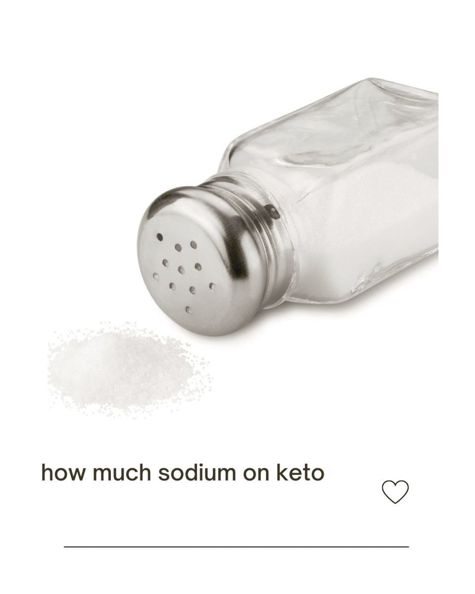 How much sodium on keto: Guide to salt on Keto Diet