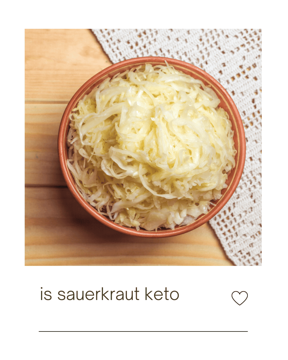 Is sauerkraut keto Easy recipe plus low carb benefits
