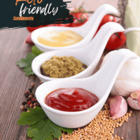 spoons with keto friendly condiments