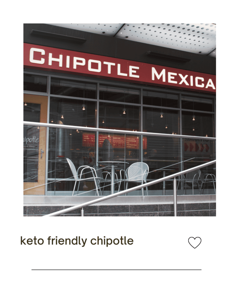 Keto friendly chipotle Discover the best menu options