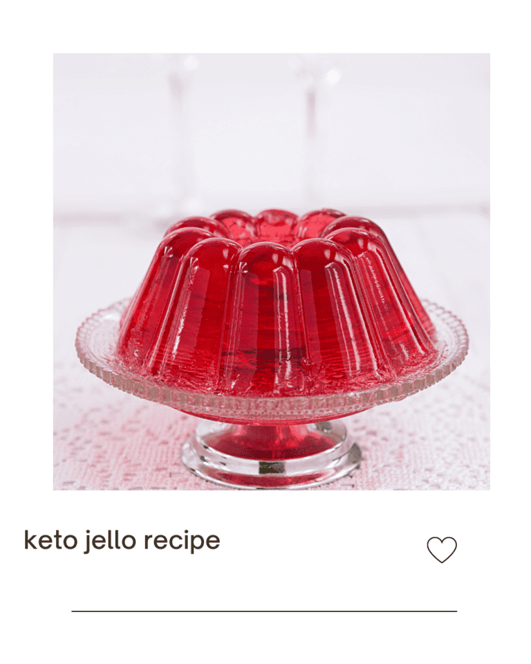Keto jello recipe Best homemade sugar free jello dessert