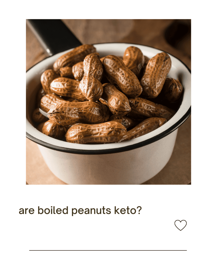 Are boiled peanuts keto? Can you eat them on lowcarb diet?
