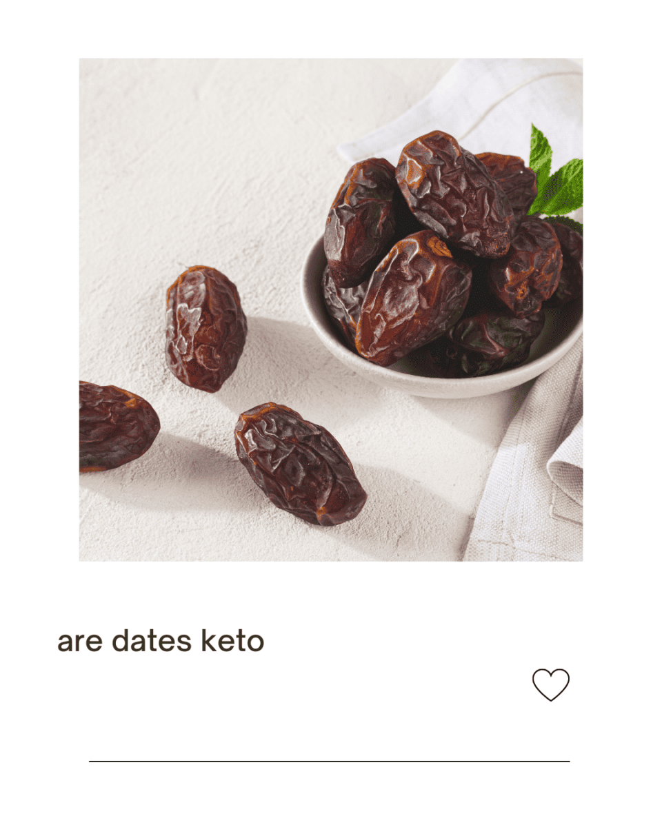 Are dates keto? Can a date be on a low carb friendly diet