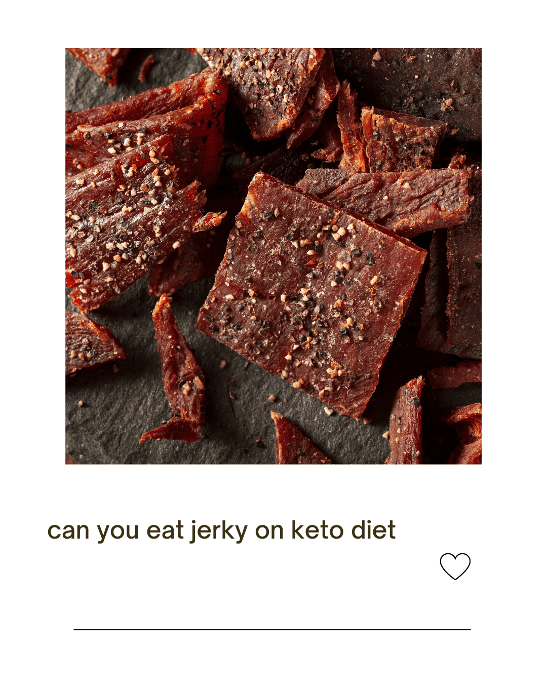 Can you eat jerky on keto diet Best low carb beef snacks