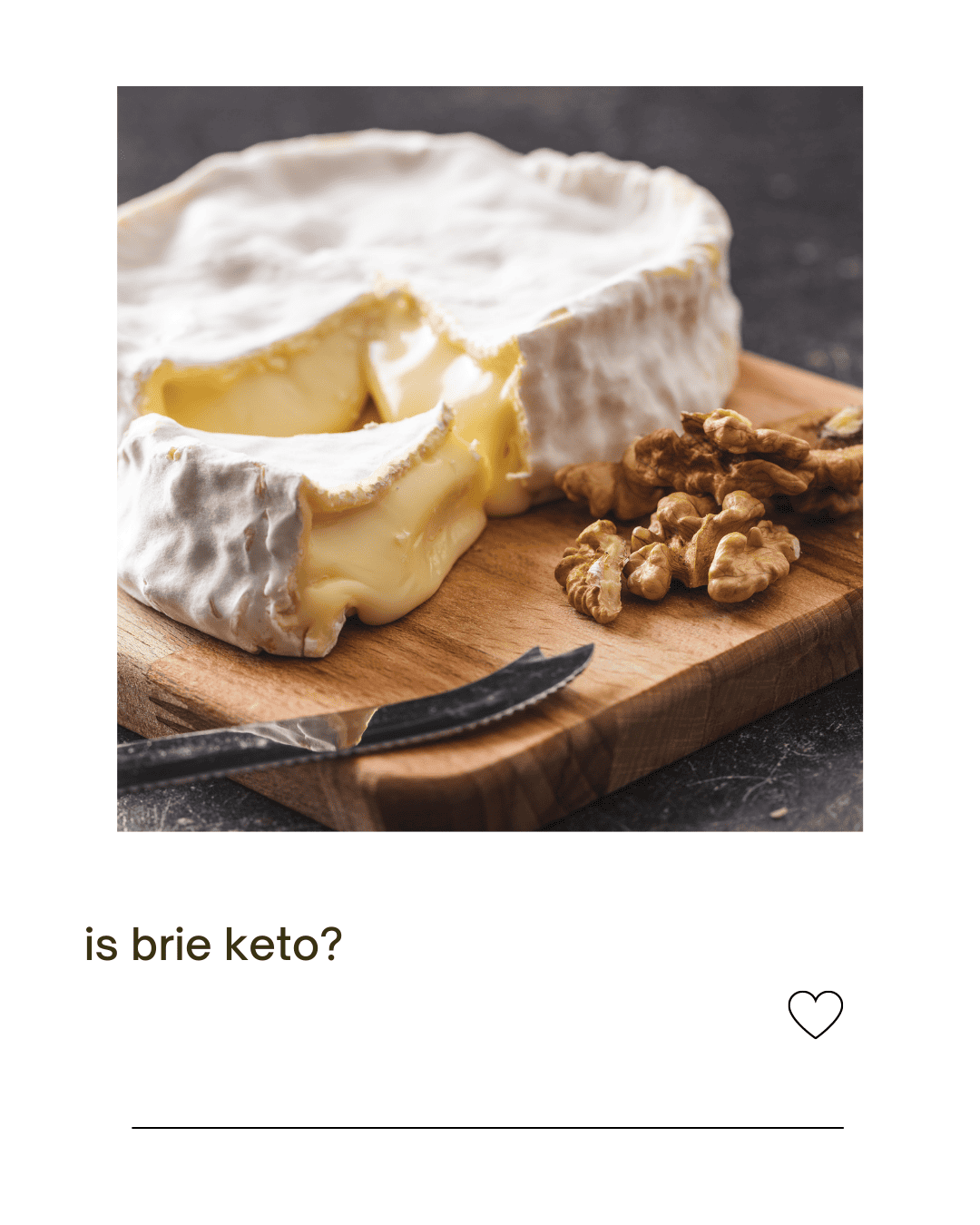 Is brie keto? Easy Keto Cranberry Baked Brie Recipe