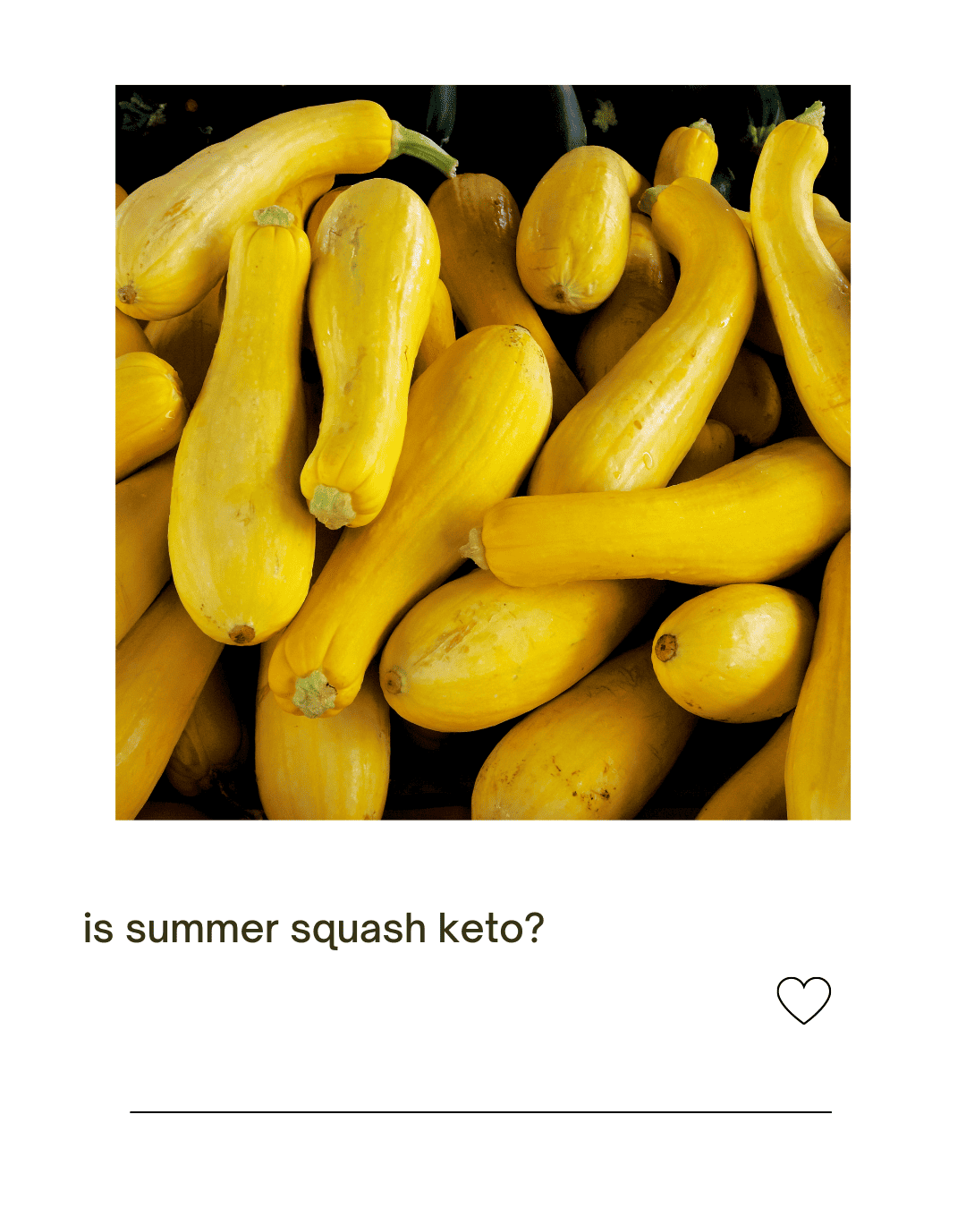 Is summer squash keto? Delicious low carb recipe