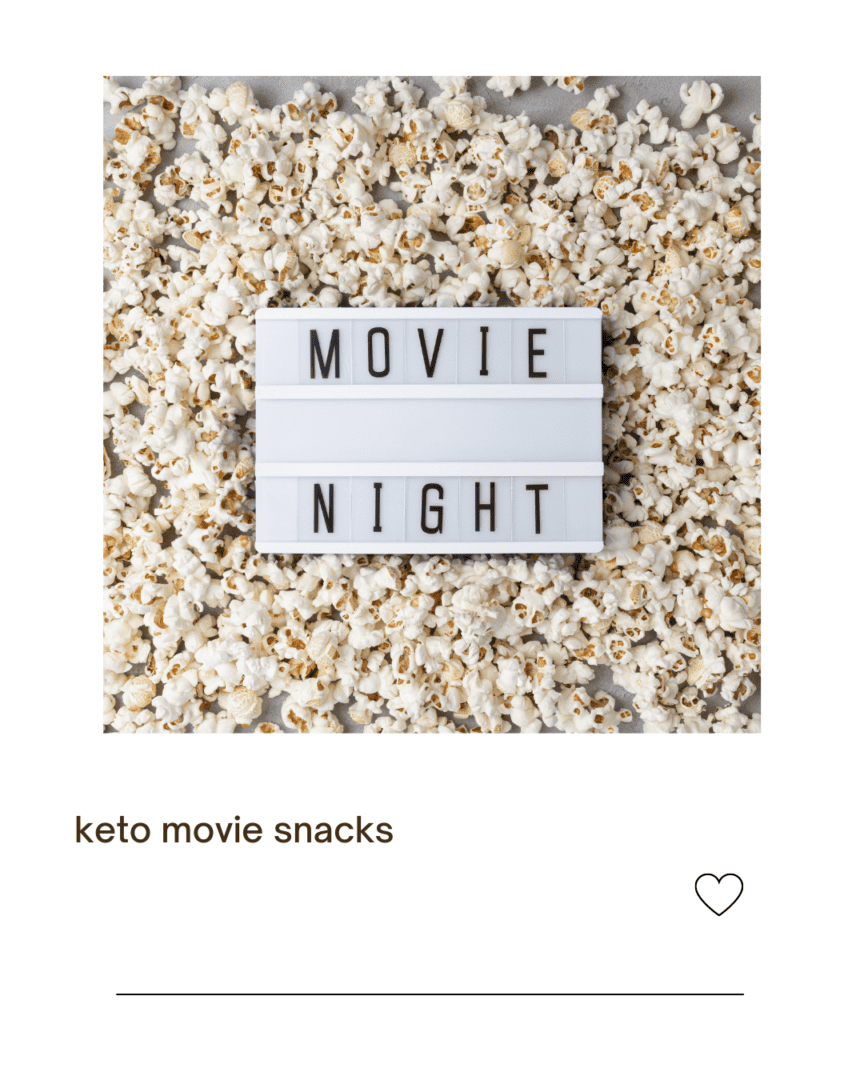 Keto movie snacks Best theater and home movie snacks ideas