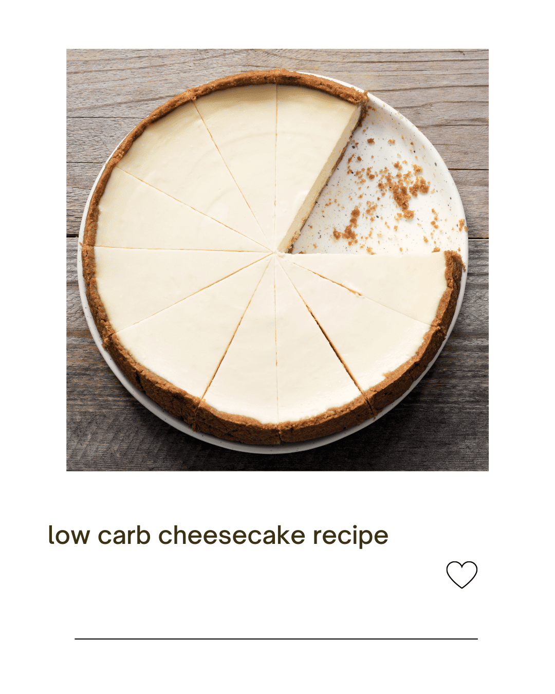 Low carb cheesecake recipe The best Keto recipe!