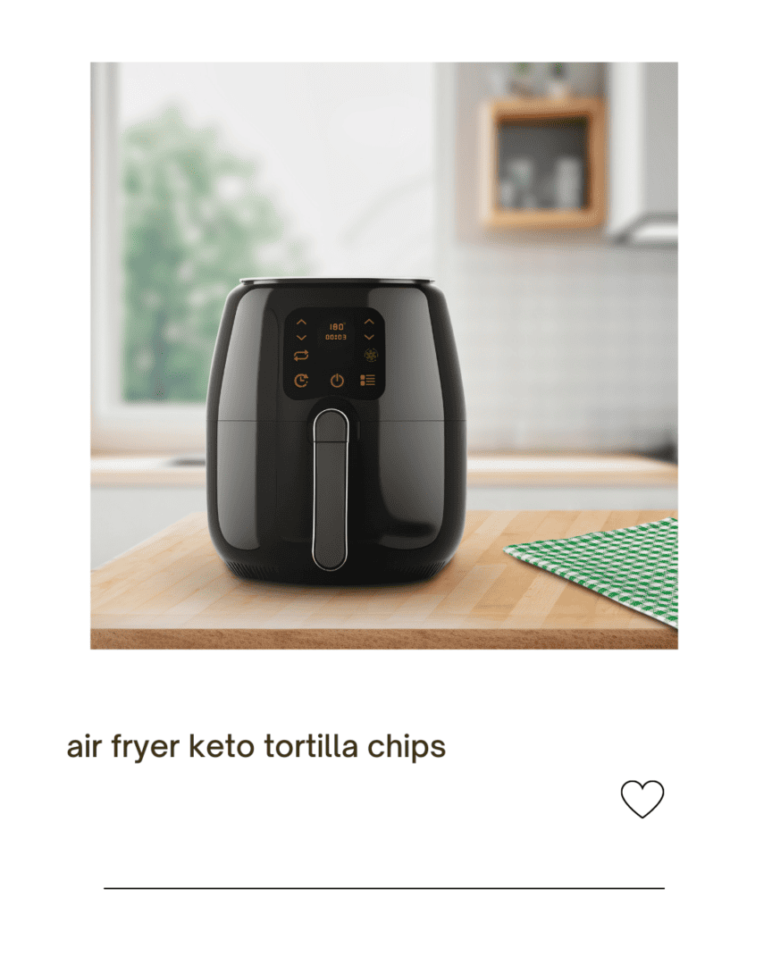 Air fryer keto tortilla chips Low Carb Recipe Everyday Ketogenic