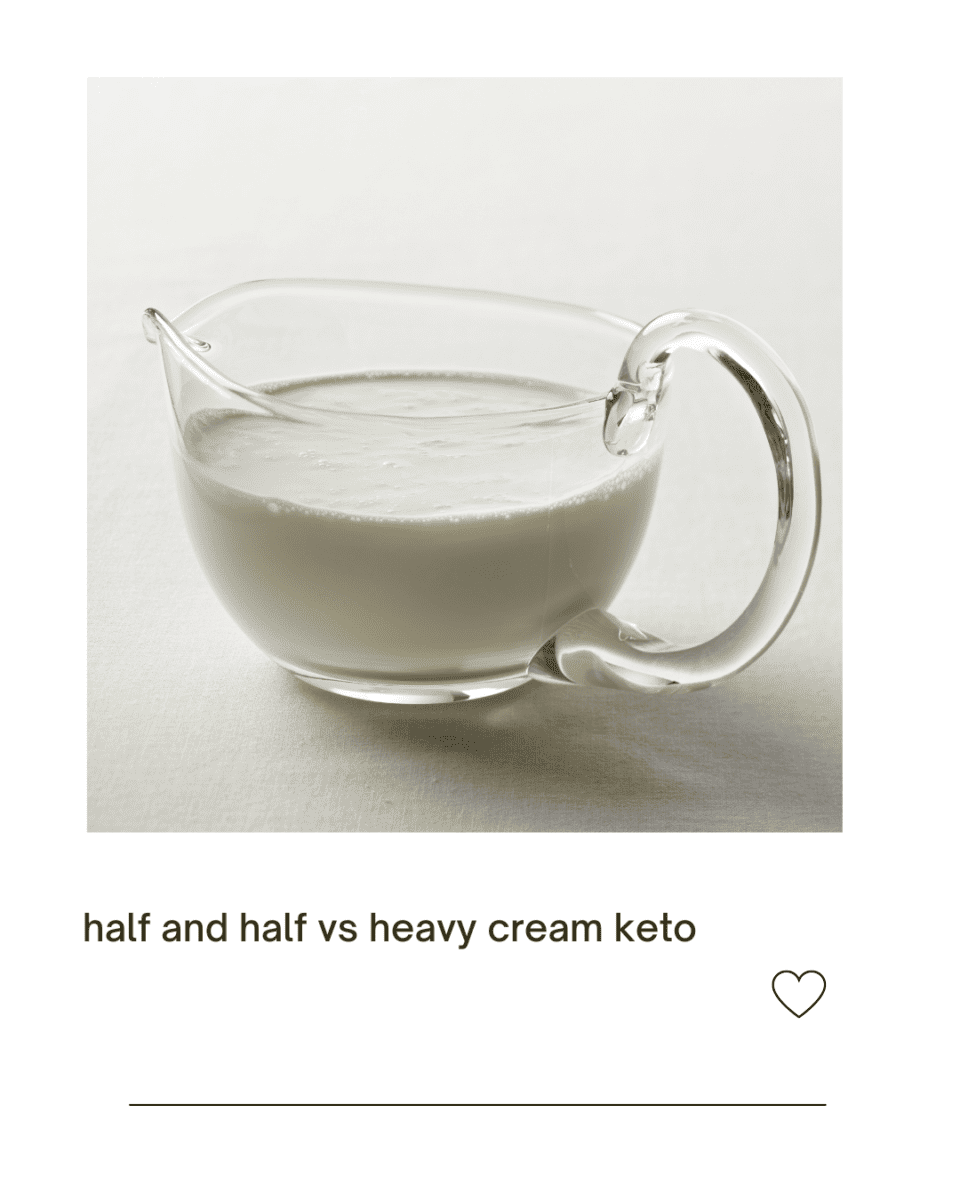 Half and half vs heavy cream keto Which is best? Everyday Ketogenic