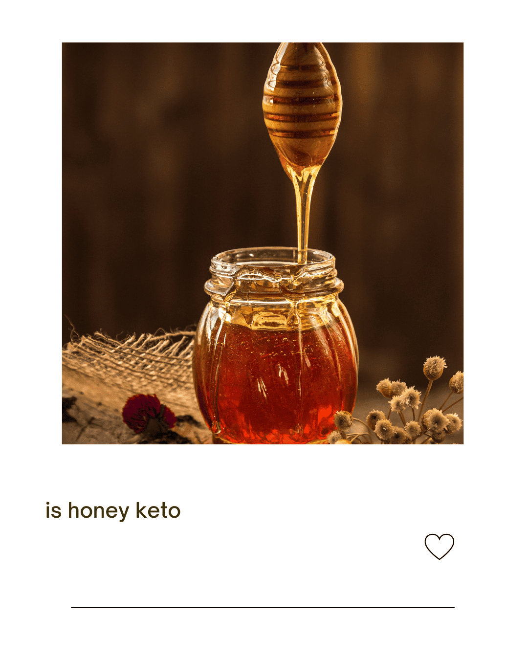 Is honey keto Best substitutes on low carb diet Everyday Ketogenic