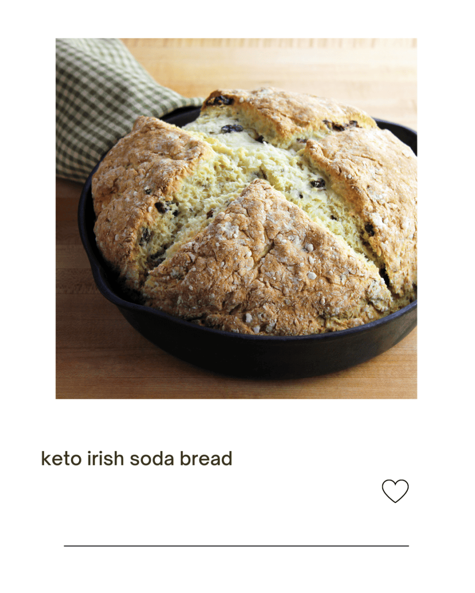 Keto irish soda bread Easy Low carb version recipe Everyday Ketogenic