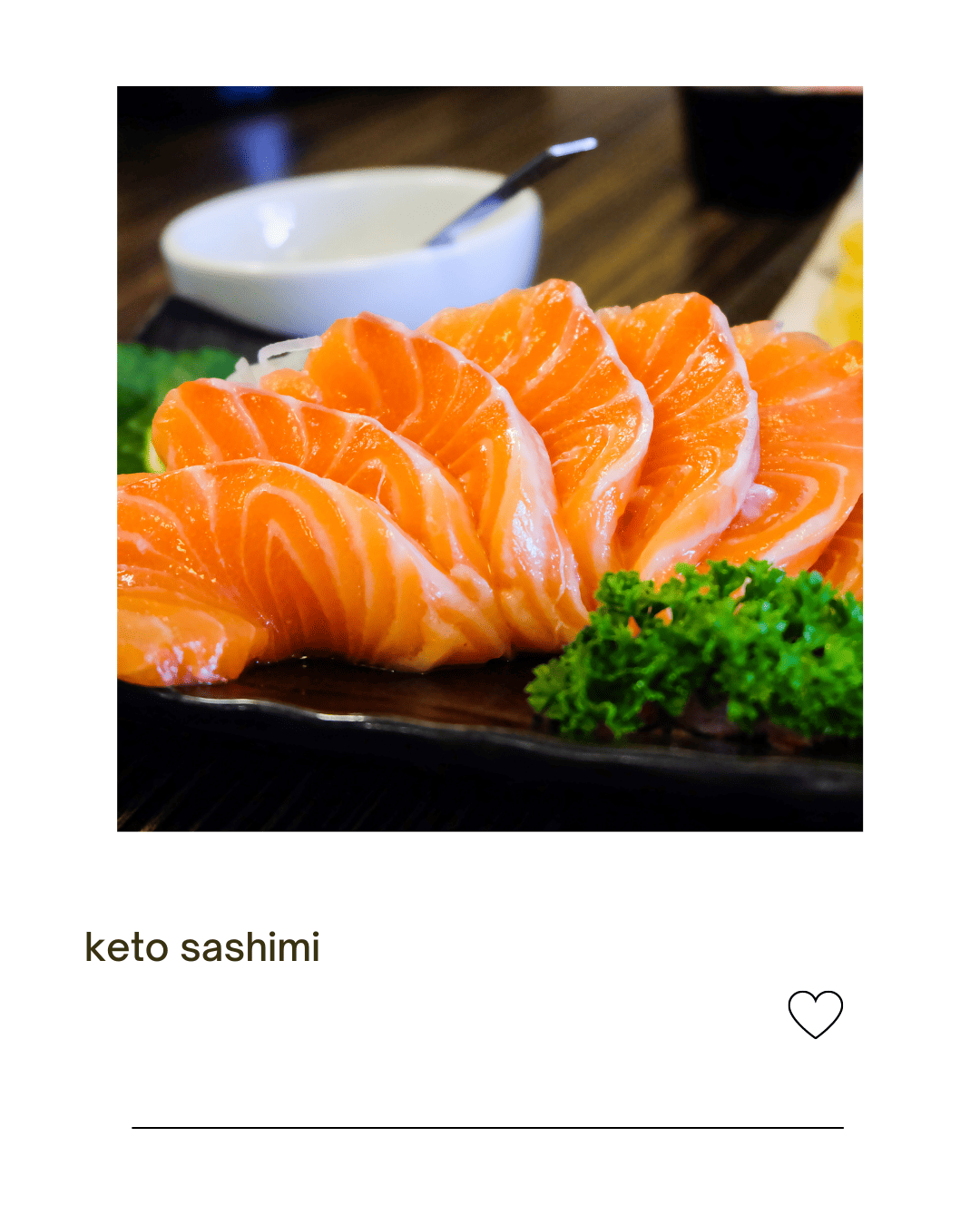 Keto sashimi Easy low carb recipe with Salmon Everyday Ketogenic
