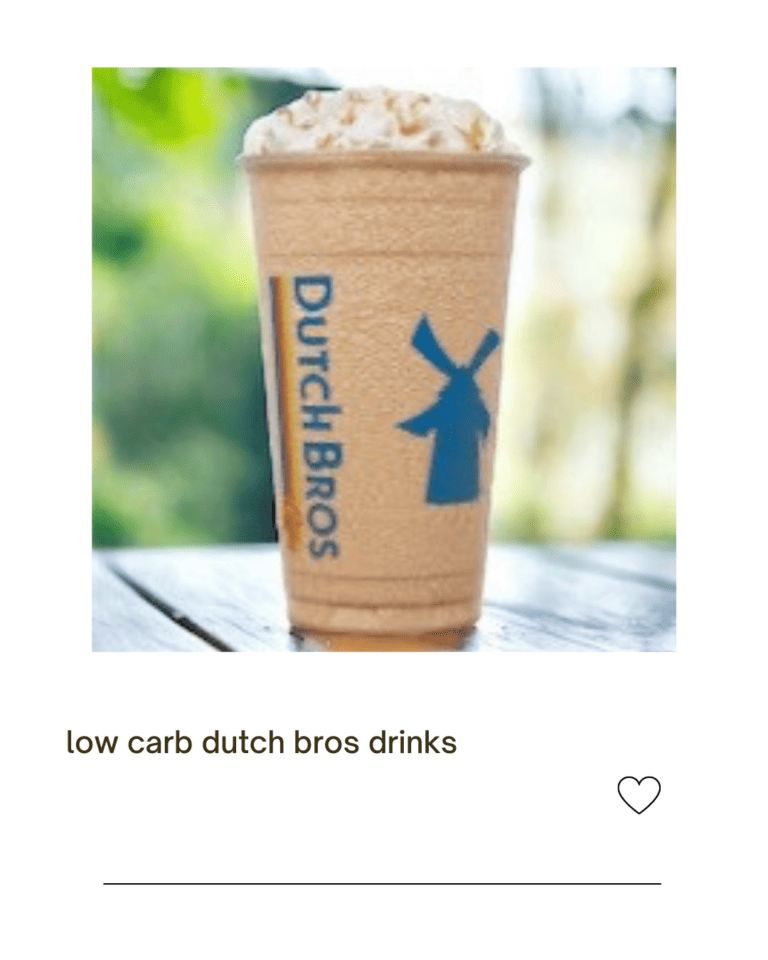 Low carb dutch bros drinks How to order on Keto Everyday Ketogenic