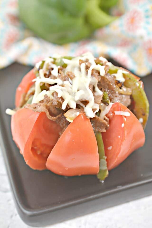 Keto philly cheesesteak recipe Easy stuffed meal Everyday Ketogenic