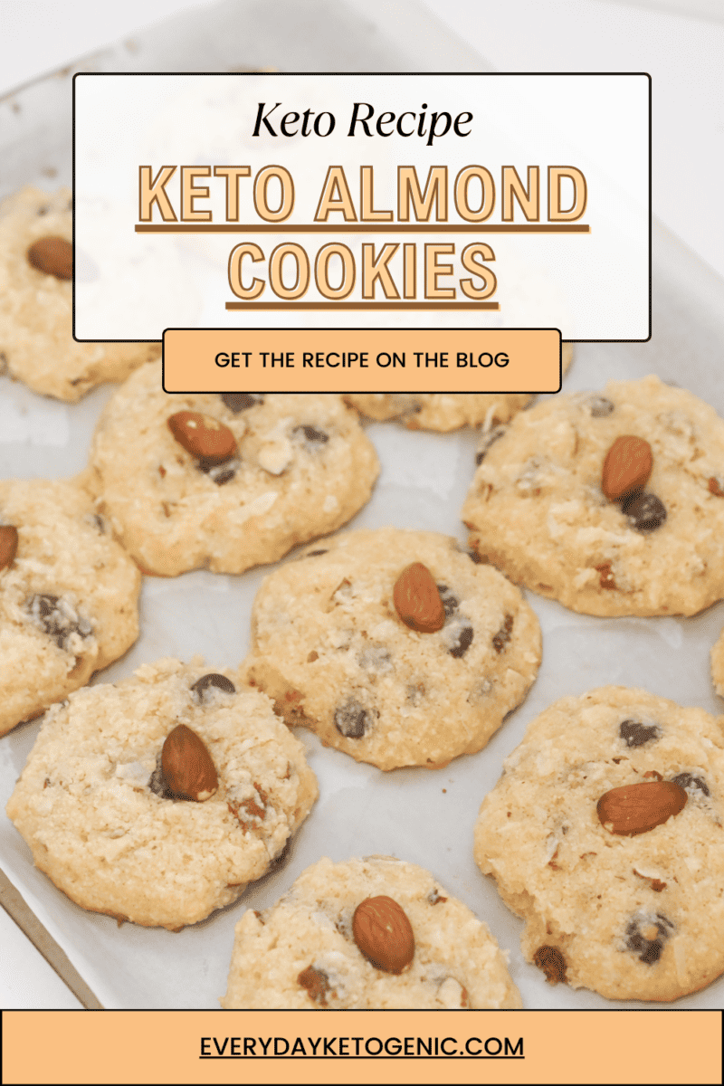 Keto almond cookies Best Keto Almond Joy Cookies Everyday Ketogenic