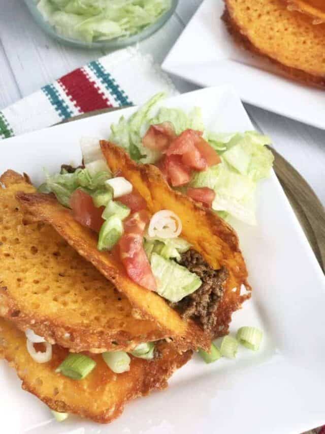 low carb cheese shell for tacos
