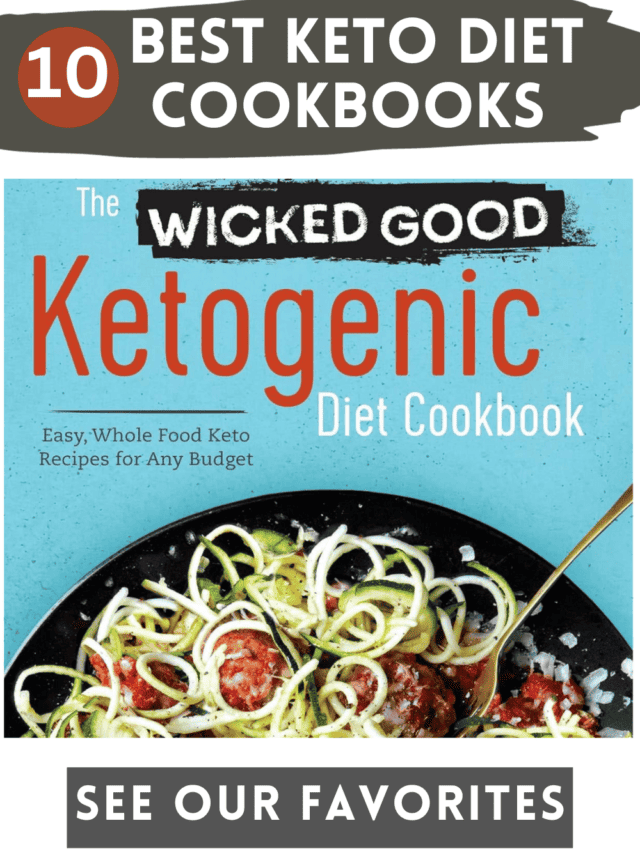 photo of best keto cookbook with title