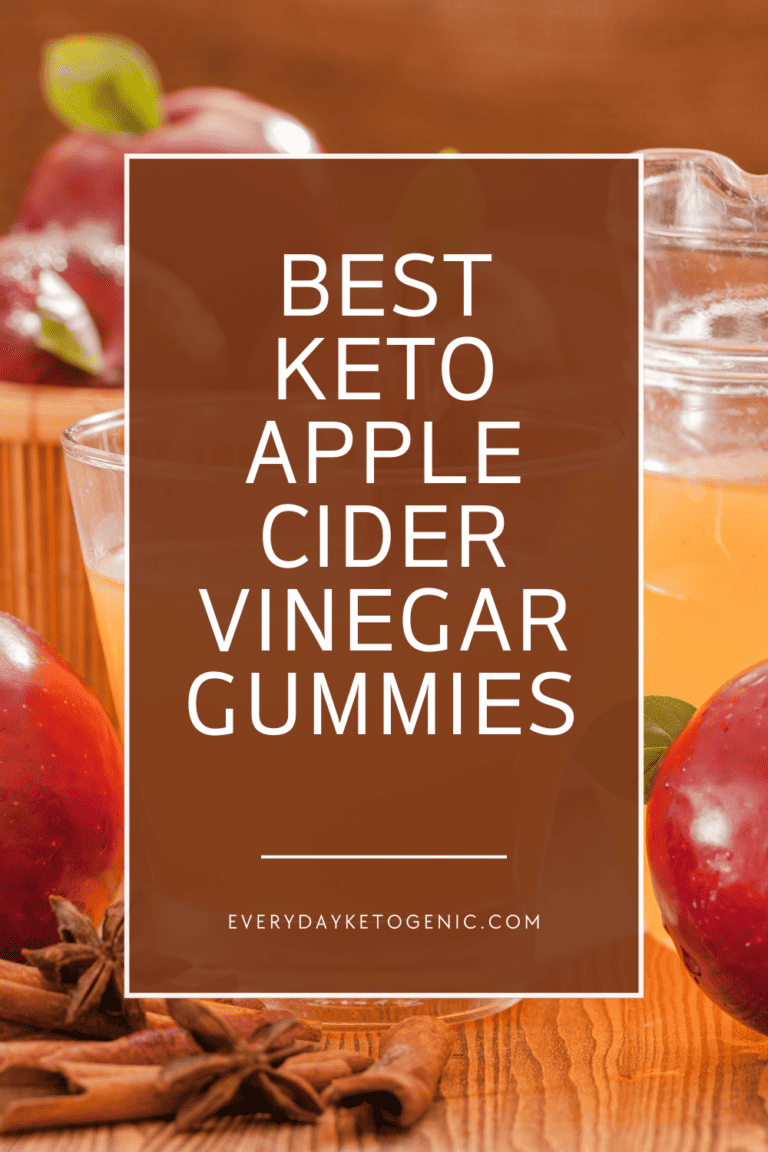Best Keto Apple Cider Vinegar Gummies (ACV 2023) Everyday Ketogenic