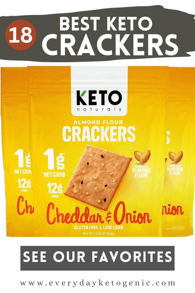 Keto crackers Best Low Carb Cracker to Buy Everyday Ketogenic