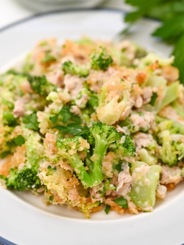 Easy Keto Tuna Broccoli Casserole Everyday Ketogenic