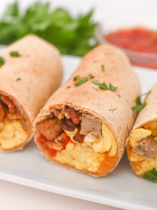 Keto Breakfast Burrito Everyday Ketogenic